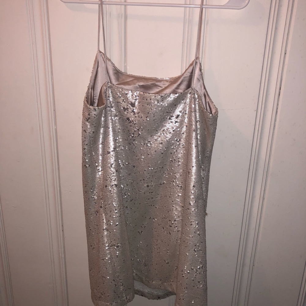 Sequins mini dress